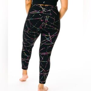 Zyia Active Abstract High Rise Leggings